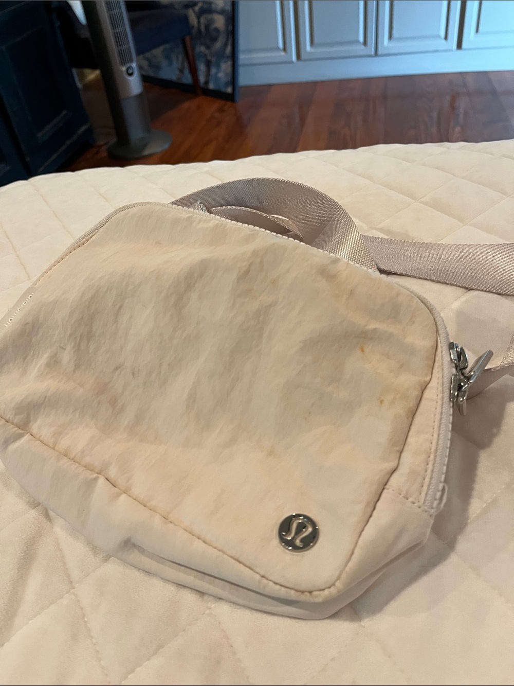 lululemon athletica Cream Crossbody Pouch